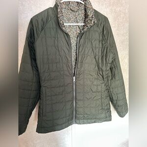 Patagonia Women's Dark Green Puffer Jacket